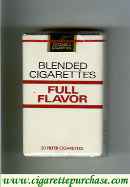 Blended Cigarettes Full Flavor USA